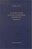 Commentaire sur les catégories d'Aristote